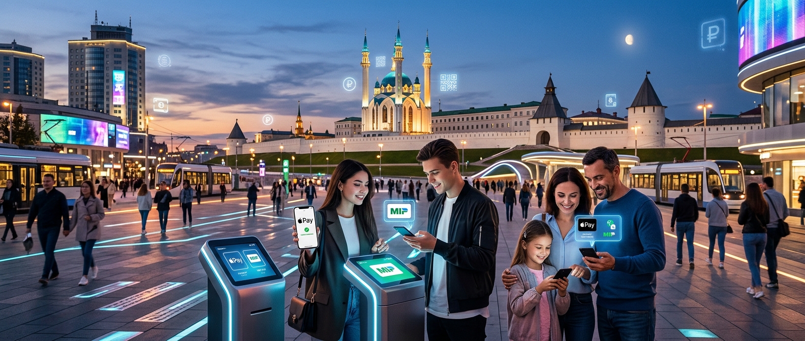 Apple Pay, Mir Pay, СБП на iPhone в Казани в 2026 году — гайд IMOFF