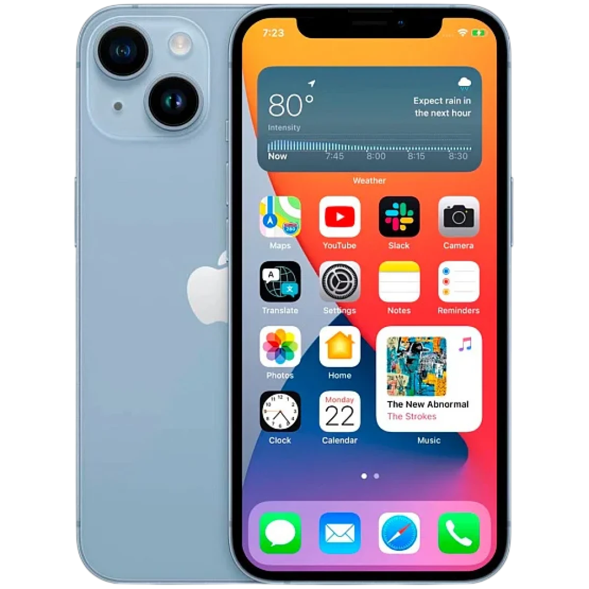 Apple iPhone 14 · Голубой · 256 ГБ · SIM