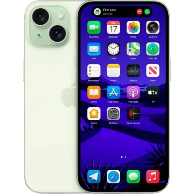 Apple iPhone 15 · Зеленый · 128 Гб · SIM