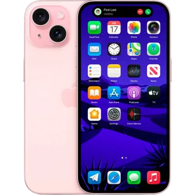 Apple iPhone 15 · Розовый · 128 Гб · e-SIM