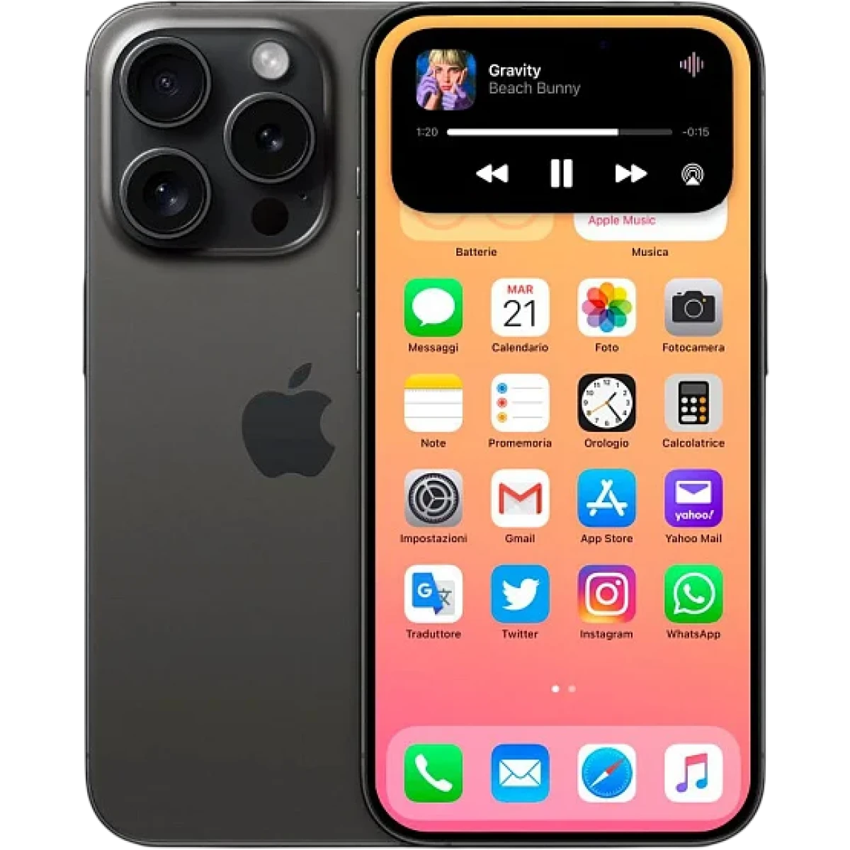 Apple iPhone 15 Pro · Черный · 128 ГБ · SIM