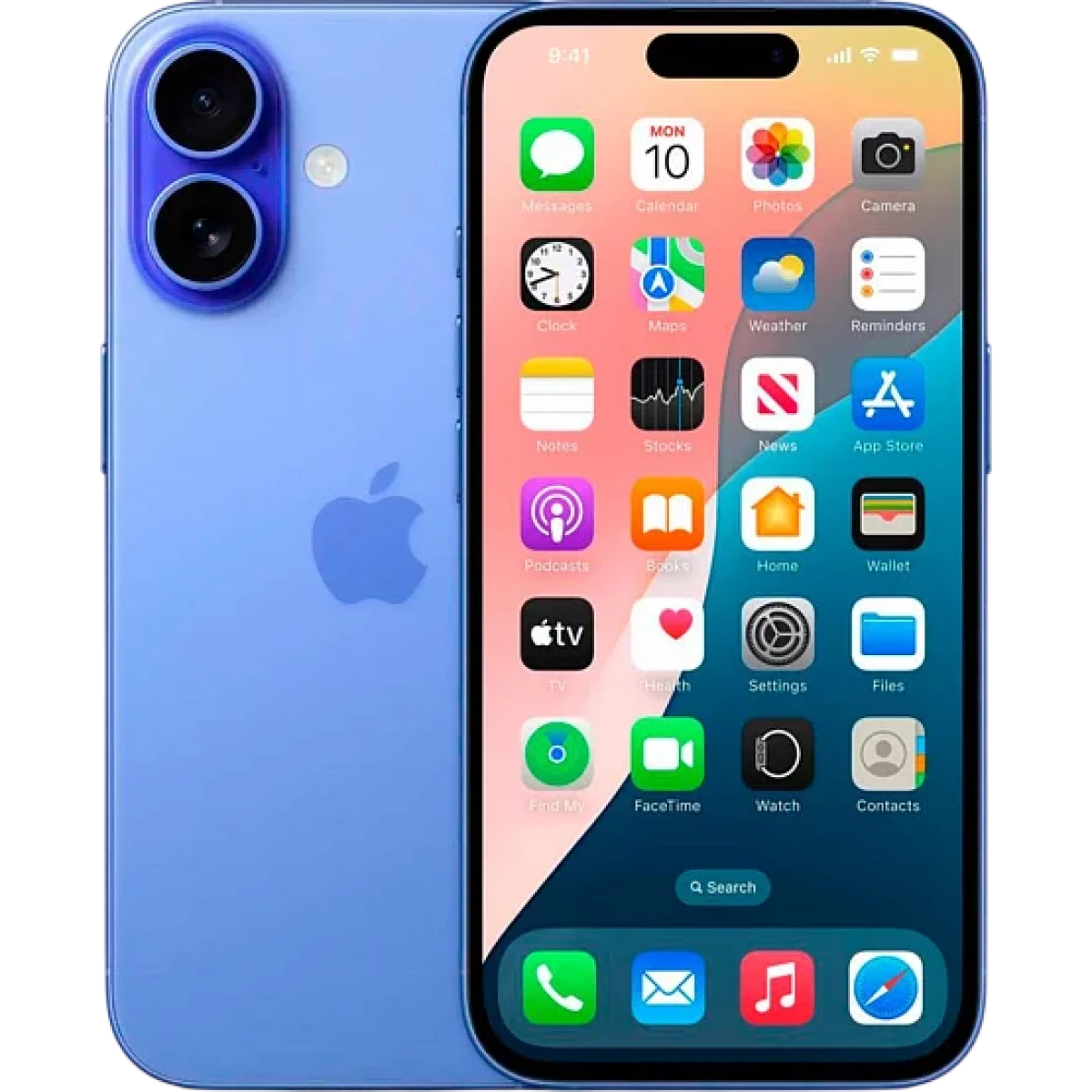 Apple iPhone 16 · Синий · 256 Гб · SIM