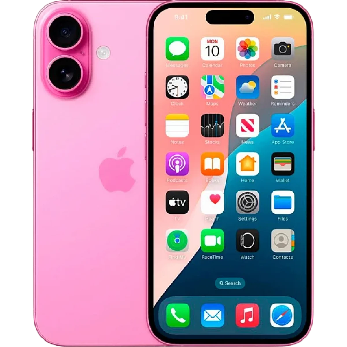 Apple iPhone 16 · Розовый · 128 Гб · SIM