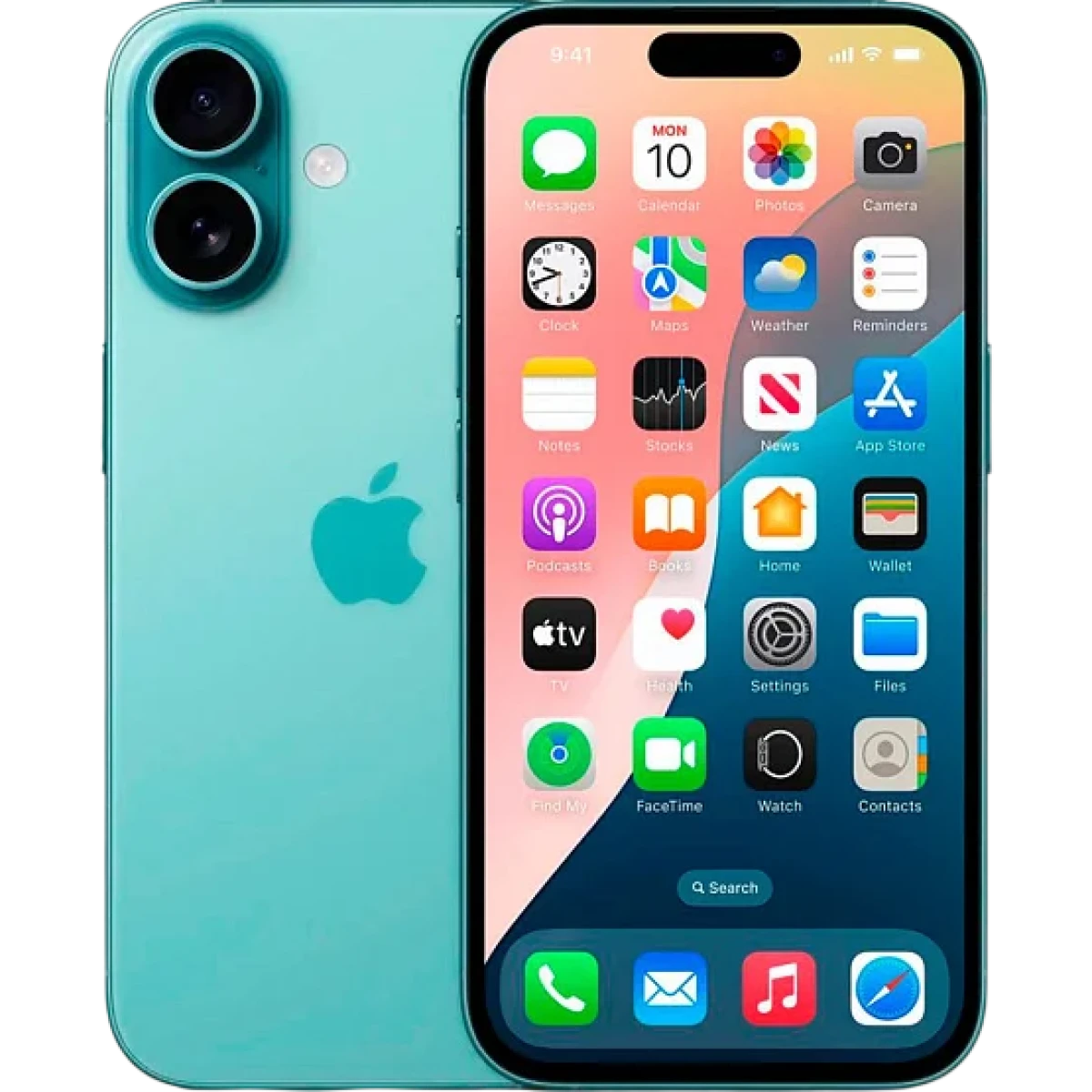 Apple iPhone 16 Plus · Бирюзовый · 512 Гб · e-SIM