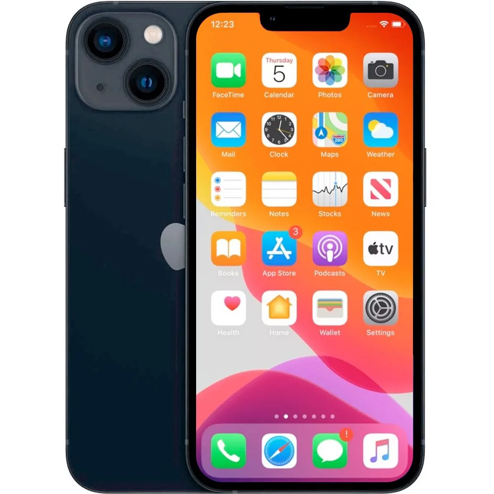 Apple iPhone 13 · Черный · 256 ГБ · SIM
