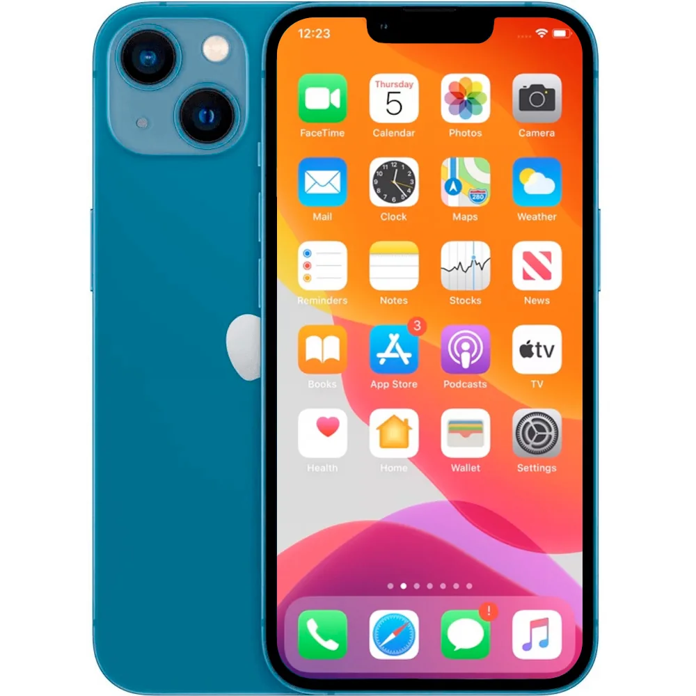 Apple iPhone 13 · Синий · 256 ГБ · SIM