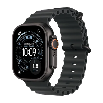 Apple Watch Ultra 3 · Черный · 49mm · ремешок Ocean