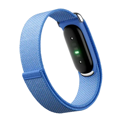 Google Fitbit Air · Голубой