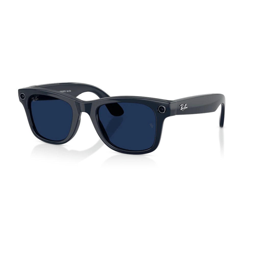 Ray-Ban Meta Wayfarer Gen 2 · Глянцевый синий, фотохромные Clear/Sapphire · размер M