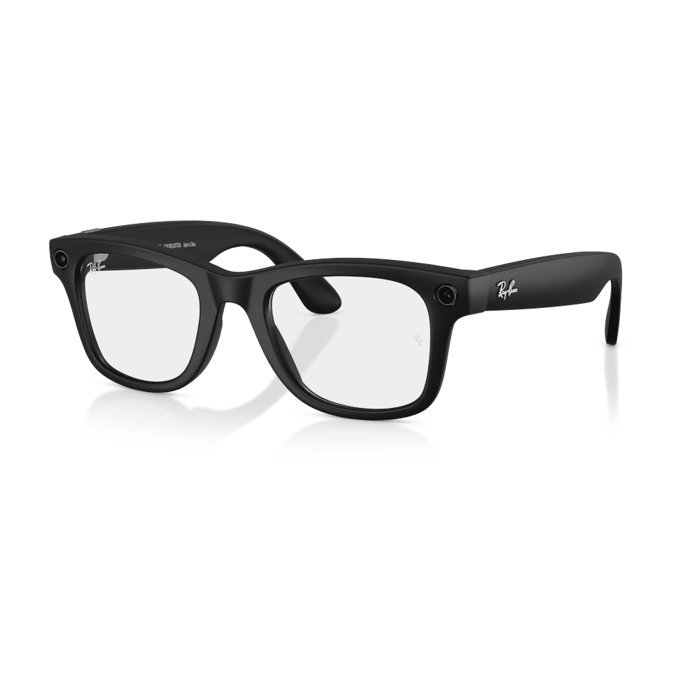 Ray-Ban Meta Wayfarer Gen 2 · Матовый черный, фотохромные Clear/Grey · размер M
